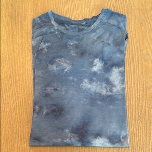 Blue lululemon Tie-Dye Shirt